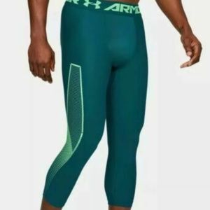 Under Armour HeatGear Compression 3/4 Leggings NEW